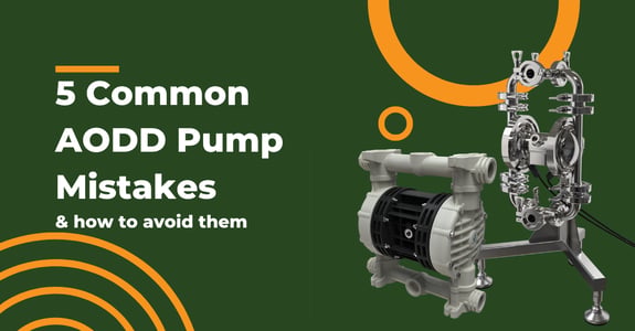 5 common AODD pump mistakes & how to avoid them