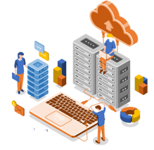 data centre illustration