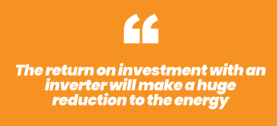 speech marks image on an orange background