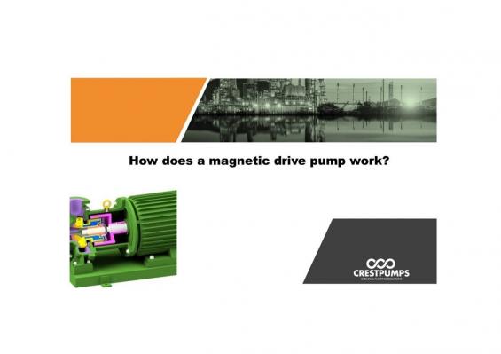 how does a magnetic drive pump work