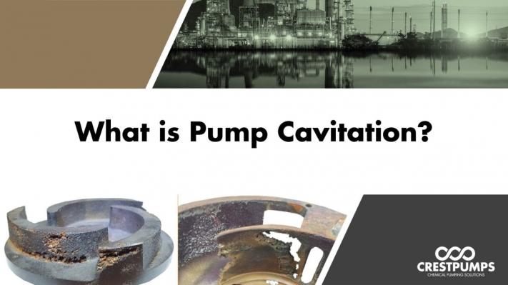 what is pump cavitation
